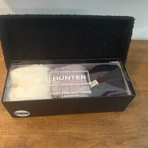 Hunter Cozy Boot Socks in Cream, Tan, and Brown